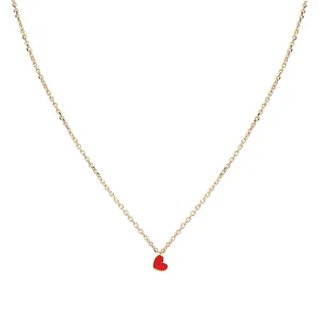 Italian 14kt Gold Heart Necklace 360032-NY