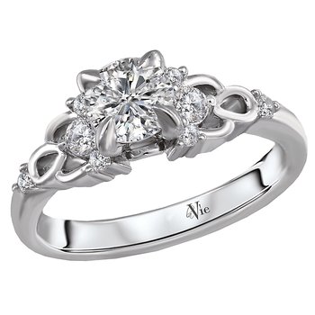 Classic Semi-Mount Diamond Ring 115468-RD075