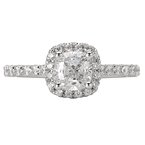 LaVie Halo Semi-Mount Diamond Ring 115215-100