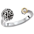 Eleganza Ladies Fashion Diamond Ring 711793-7