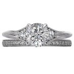 LaVie Classic Semi-Mount Diamond Ring 115435-RD100