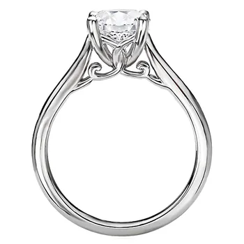 Solitaire Semi-Mount Diamond Ring 160064-RD200