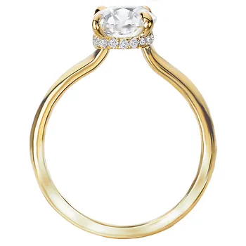 Semi-Mount Diamond Engagment Ring 160150-OV100Y