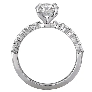 *** Lab Grown Diamond *** Classic Semi-Mount Diamond Ring 119172-RD100KLG