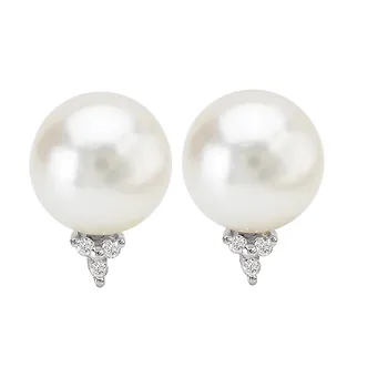 SILVER FW CULTURED PEARL PEND.WHITE 8.5-9MM RD PEARL W/ D.01 843918