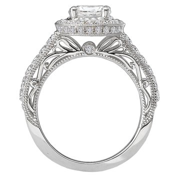 Halo Semi-Mount Diamond Ring 115340-100