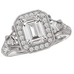 LaVie Halo Semi-Mount Diamond Ring 115169-100A