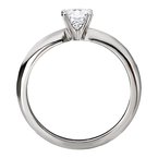 LaVie Solitaire Semi-Mount Diamond Engagement Ring 114000-4RD075WS