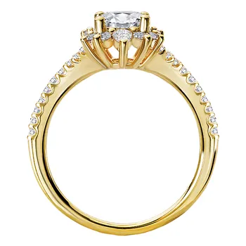 Semi-Mount Diamond Engagement Ring 160204-EM100Y