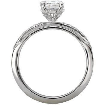 Classic Semi-Mount Diamond Ring 115464-RD075