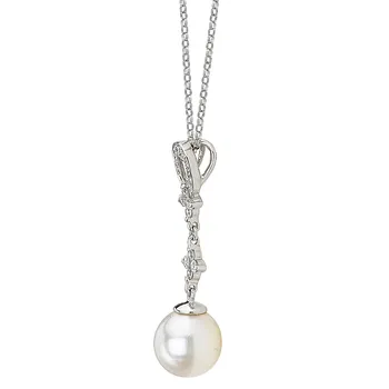 Diamond and Pearl Pendant 341781
