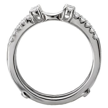 Diamond Wrap with Guard Wedding Ring 113941-WRAP