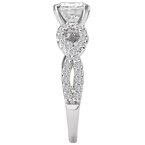 LaVie Split Shank Semi-Mount Diamond Ring 115407-100