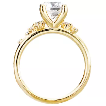 Diamond Semi-Mount Engagement Ring 160137-OV200Y