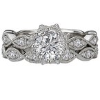 LaVie Halo Semi-Mount Diamond Ring 115293-100