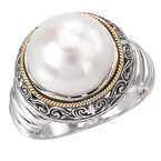 Eleganza Ladies Fashion Pearl Ring 710767-7
