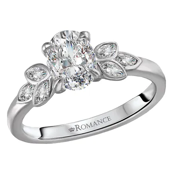 Classic Semi-Mount Diamond Ring 119254-OV100K