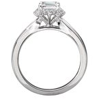 LaVie Split Shank Semi-Mount Diamond Ring 115404-EM100