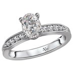 LaVie Classic Semi-Mount Diamond Ring 115464-OV075