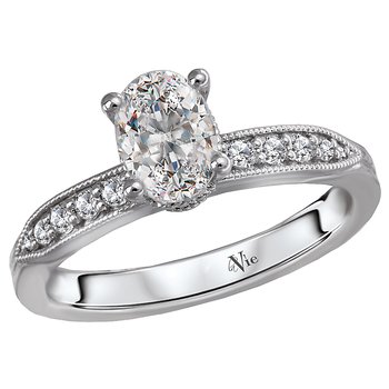Classic Semi-Mount Diamond Ring 115464-OV075