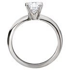 LaVie Solitaire Semi-Mount Diamond Ring 114000-4RD100WS