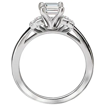 *** Lab Grown Diamond *** Classic Semi-Mount Diamond Ring 160031-EM100LG