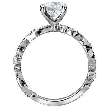 Classic Semi-Mount Diamond Ring 119256-RD100K