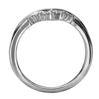 Diamond Nesting Wedding Band 160209-W