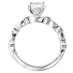 LaVie Diamond and Sapphire Semi Mount Ring 115475-OV075