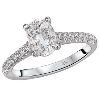 Classic Semi-Mount Diamond Ring 115418-100