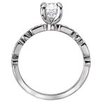 LaVie Classic Semi-Mount Diamond Ring 115483-RD075