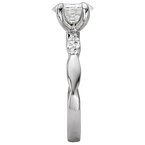 LaVie Classic Semi-Mount Diamond Ring 115465-OV075