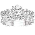 LaVie Peg Head Semi-Mount Ring 115018-S