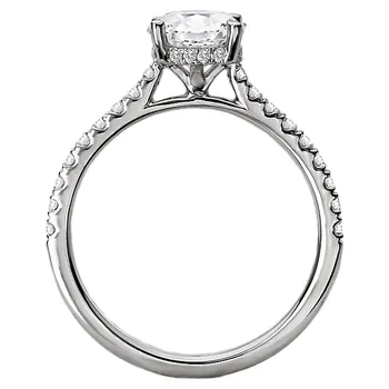 Diamond Semi-Mount Engagement Ring 160147-RD100