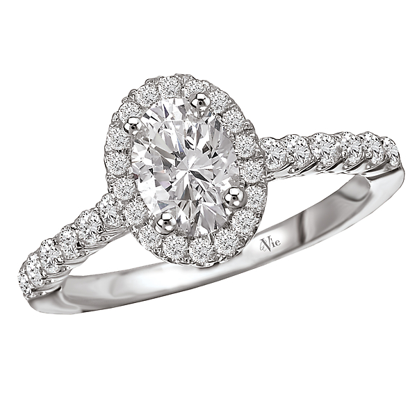 Halo Semi-Mount Diamond Ring 116087-050S