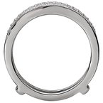 LaVie Diamond Wrap Wedding Band with Guard 113939-WRAP