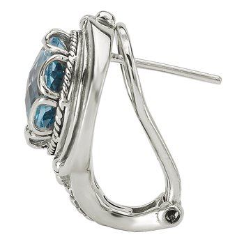 Ladies Fashion Gemstone Earrings 720334