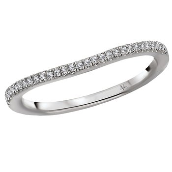 Curved Wedding Band 115445-W