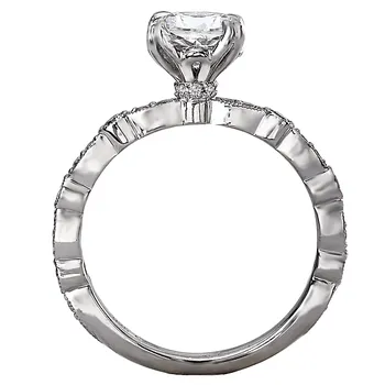 Classic Semi-Mount Diamond Ring 119143-RD100K
