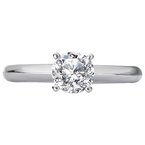 LaVie Solitaire Semi-Mount Diamond Engagement Ring 114000-4RD075WS