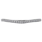 LaVie Curved Wedding Band 115445-W