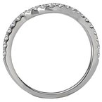LaVie Curved Wedding Band 115324-100W