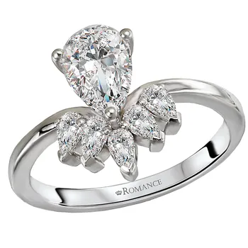 Diamond Semi-Mount Ring 160066-PS100