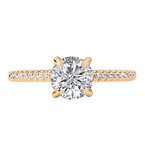 LaVie Classic Semi-Mount Diamond Ring 115427-RD100Y