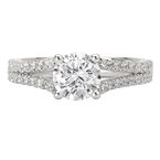 LaVie Split Shank Semi-Mount Diamond Ring 115195-100