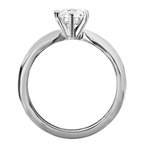 LaVie Solitaire Semi-Mount Diamond Ring 114001-6RD050WS