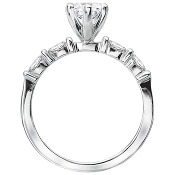 Classic Semi-Mount Diamond Ring 160051-MQ100