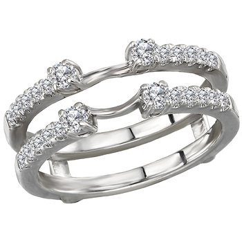 Diamond Wrap with Guard Wedding Ring 113941-WRAP