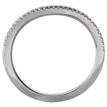 Curved Wedding Band 115445-W