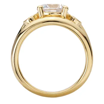 3 Row Shank Semi-Mount Diamond Ring 160280-RD200Y